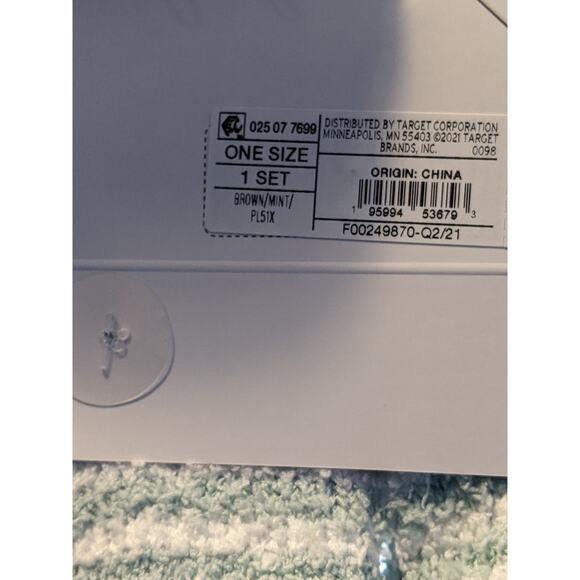 Sloth Faux Fur Eye Mask & Cozy Socks Set Brown Mint 4-10‎ Soft Smooth New Womens - Picture 6 of 7